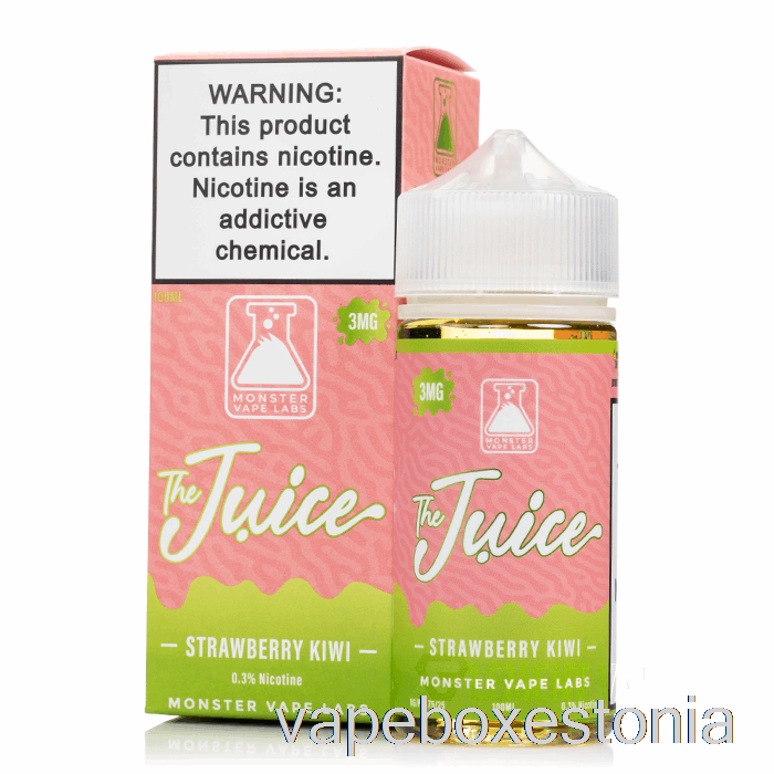 Vape Box Estonia Maasika Kiivi - Mahl - 100ml 3mg